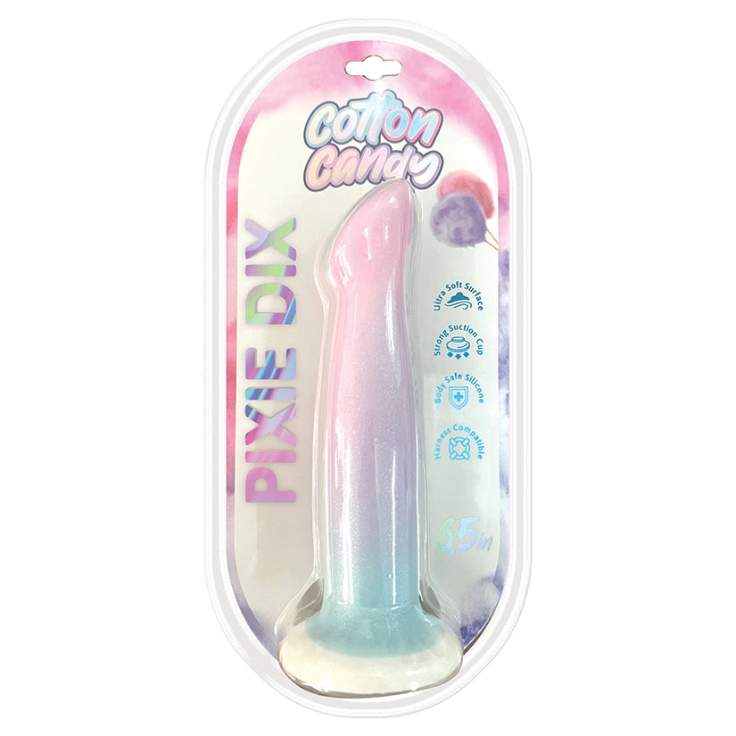 Cotton Candy Dildo-Pixie Dix 6.5