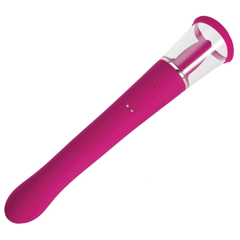 Honey Play Box Succion 3in1 Clitoral Sucking G Spot Vibrator-Wine