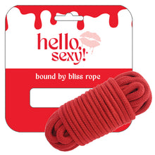 Load image into Gallery viewer, Hello Sexy Bound By Bliss Bondage Rope-Tiger Lily
