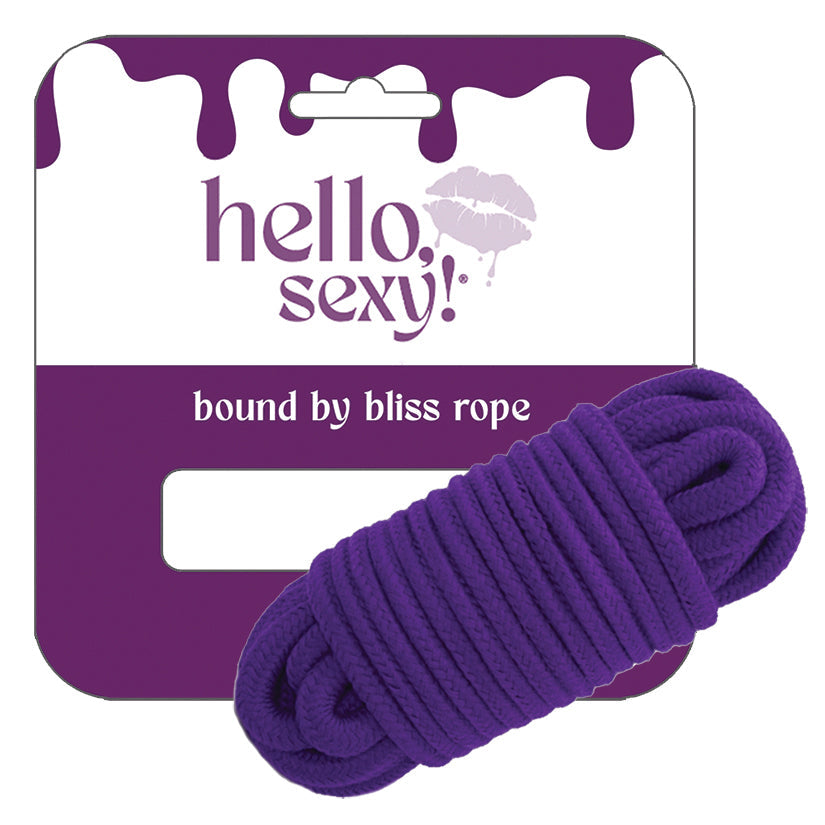 Hello Sexy Bound By Bliss Bondage Rope-Purple