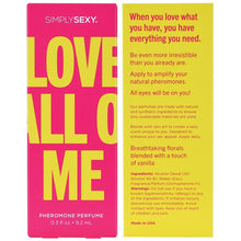 Load image into Gallery viewer, Simply Sexy Pheromone Perfume-Love All Of Me 0.3oz
