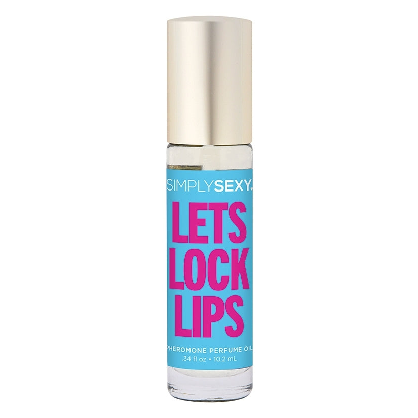 Simply Sexy Pheromone Perfume Oil Roll-On-Let's Lock Lips 0.34oz