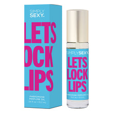 Load image into Gallery viewer, Simply Sexy Pheromone Perfume Oil Roll-On-Let&#39;s Lock Lips 0.34oz
