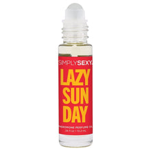 Load image into Gallery viewer, Simply Sexy Pheromone Perfume Oil Roll-On Lazy Sunday 0.34oz
