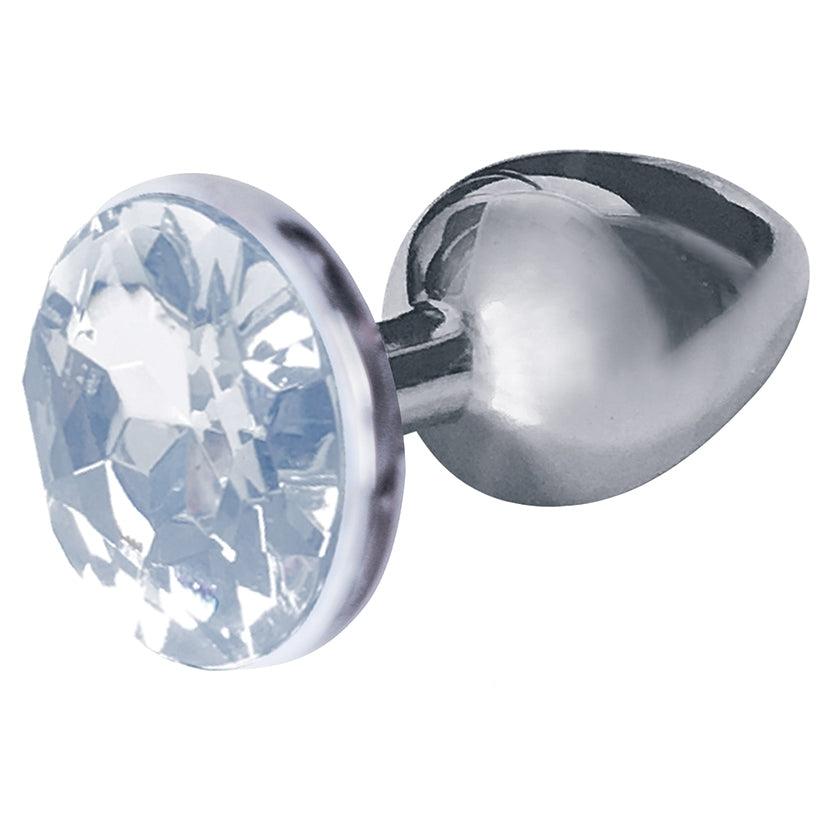 The 9's The Silver Starter Bejeweled Plug-Diamond