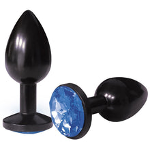 Load image into Gallery viewer, The 9&#39;s The Silver Starter Bejeweled Anodized Plug-Colbalt
