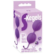 Load image into Gallery viewer, The 9&#39;s S Kegels Silicone Kegel Balls-Purple
