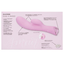 Load image into Gallery viewer, Amour Silicone Dual G Wand-Pink 7
