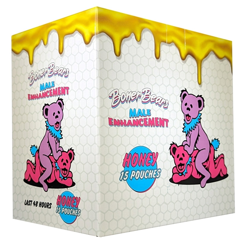 Boner Bears Honey Display of 15