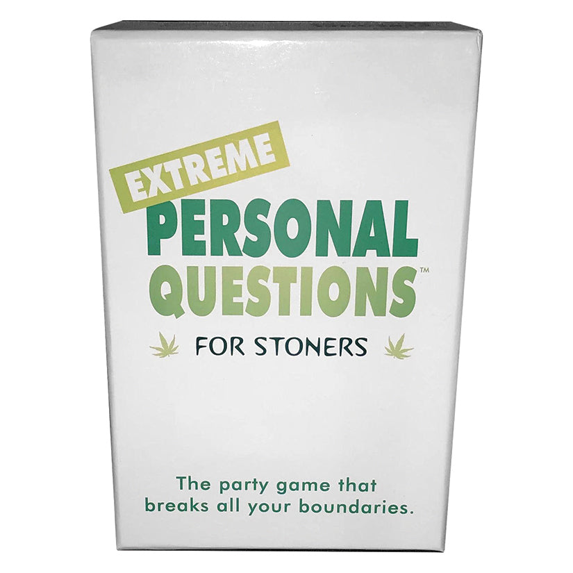 Extreme Personal Questions for Stoners