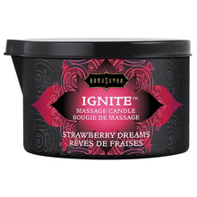 Load image into Gallery viewer, Kama Sutra Ignite Massage Candle-Strawberry Dreams 6oz
