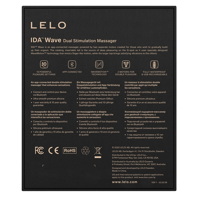 Lelo Ida Wave-Black