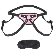 Load image into Gallery viewer, Lux Fetish Pretty in Pink Strap-on Harness-Pink
