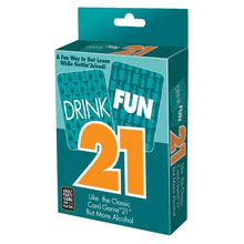 Load image into Gallery viewer, Drink Fun 21 Card Game
