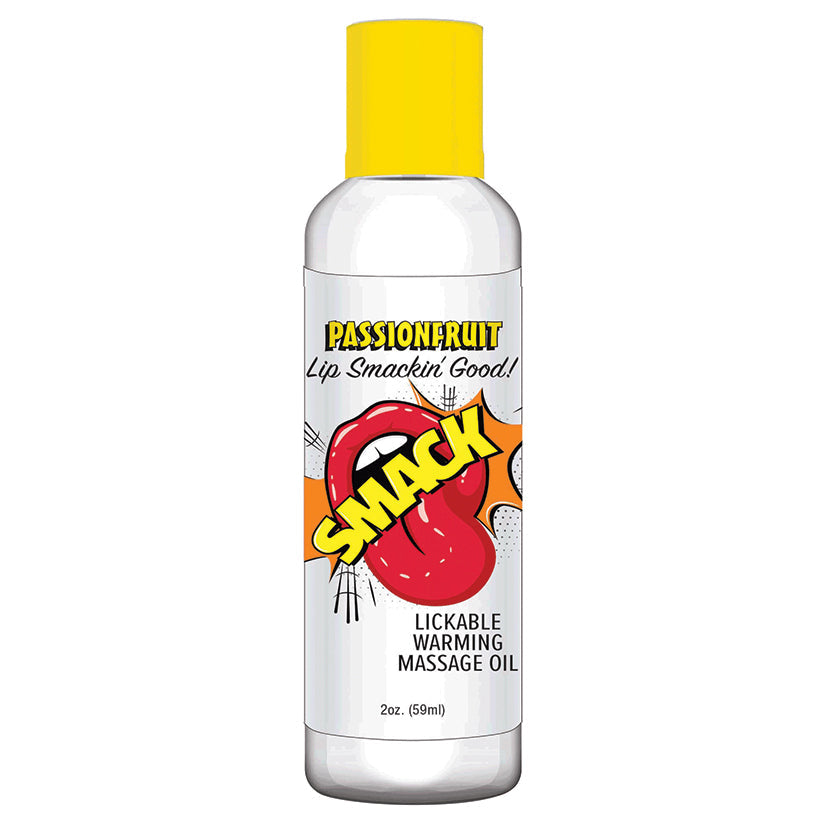 Smack Warming Massage Oil-Passion Fruit  2oz