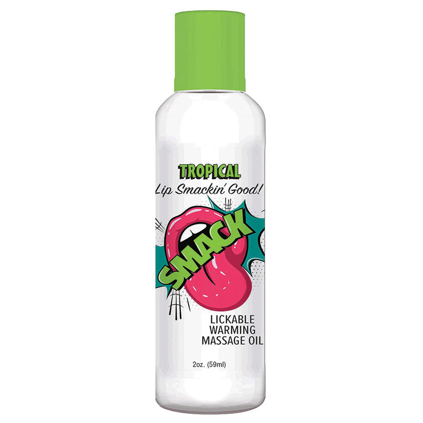 Smack Warming Massage Oil-Tropical 2oz