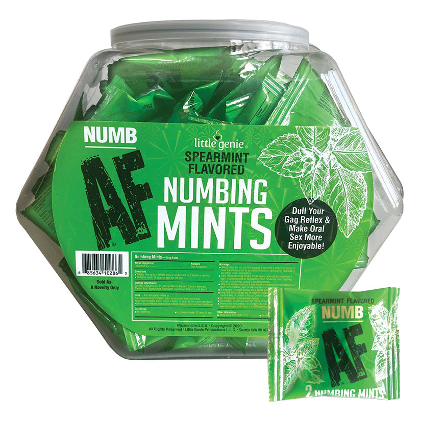 Numb AF Mints Fishbowl of 100pcs