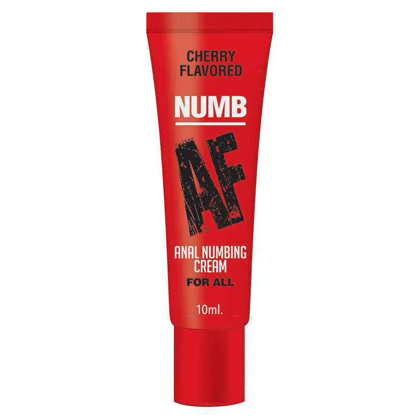 Numb AF Anal Numbing Cream-Cherry 10ml Tube BULK