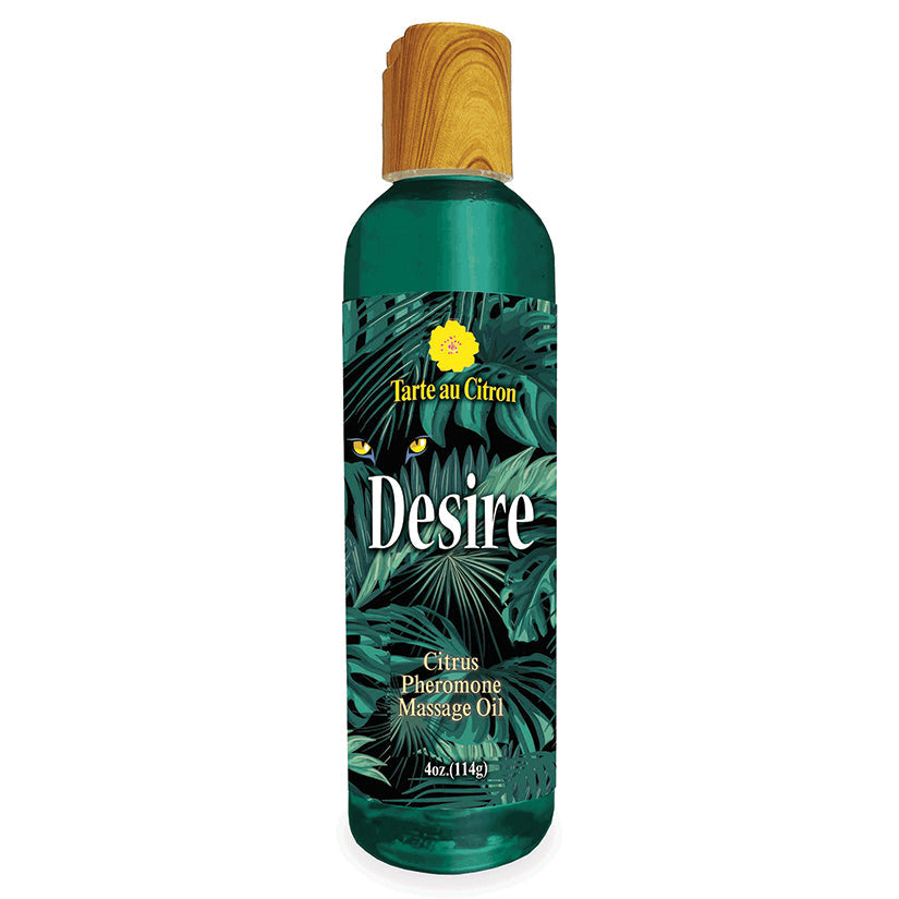 Desire Pheromone Massage Oil-Citrus 4oz