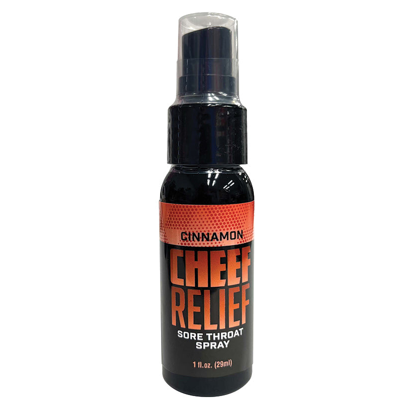 Cheef Relief Throat Spray-Cinnamon 1oz