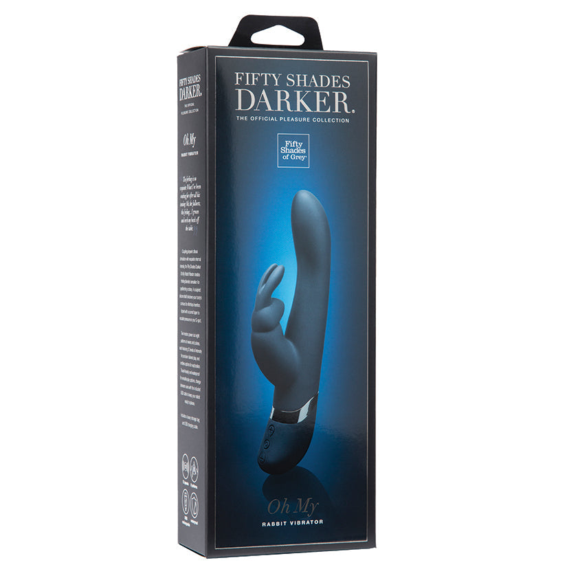 Fifty Shades Darker Oh My Rabbit Vibrator-Black 10