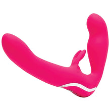 Load image into Gallery viewer, Happy Rabbit Strapless Strap On Rabbit Vibe-Pink
