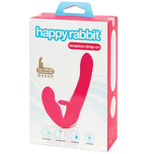 Load image into Gallery viewer, Happy Rabbit Strapless Strap On Rabbit Vibe-Pink
