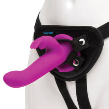 Load image into Gallery viewer, Happy Rabbit Vibrating Strap On Harness Set-Purple
