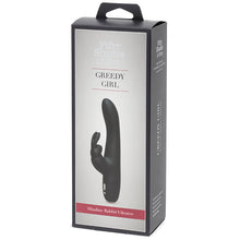 Load image into Gallery viewer, Fifty Shades of Grey Greedy Girl Slimline Rabbit Vibrator
