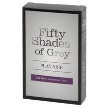 Load image into Gallery viewer, Fifty Shades of Grey Play Nice Talk Dirty Card Game
