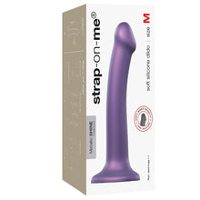 Load image into Gallery viewer, Strap On Me Mono Density Dildo Metallic-Purple
