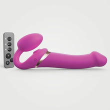 Load image into Gallery viewer, Strap On Me Multi Orgasm Bendable Strap-On-Fuchsia L
