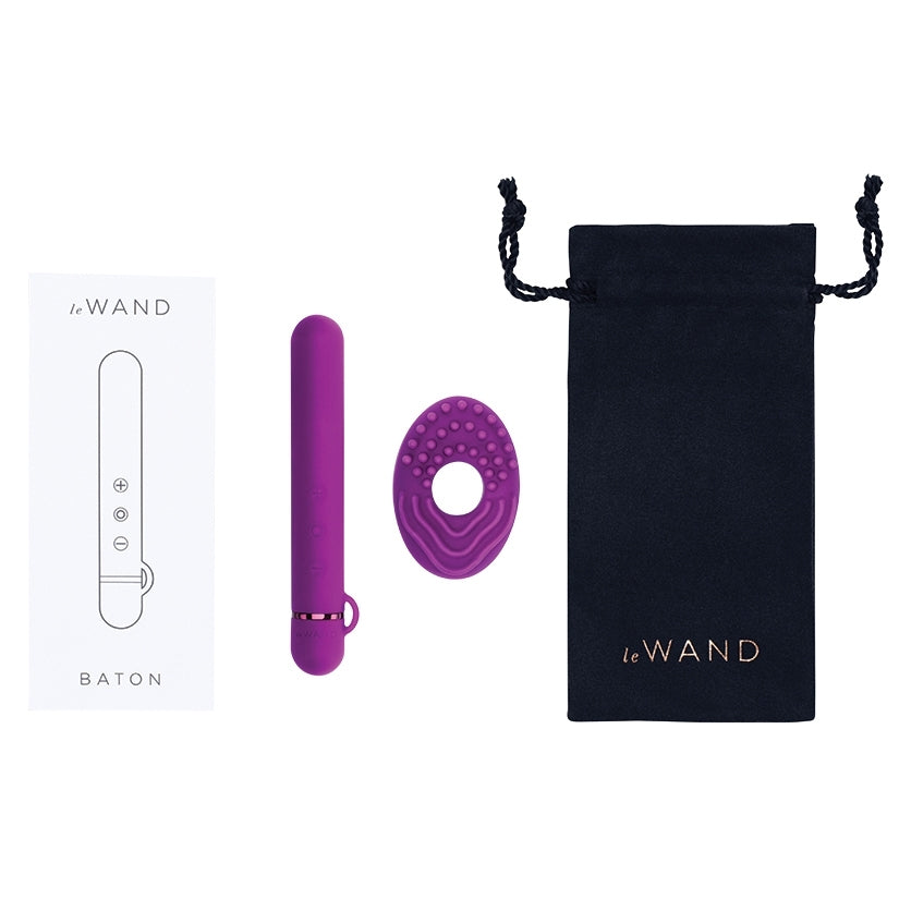 Le Wand Chrome Baton-Cherry