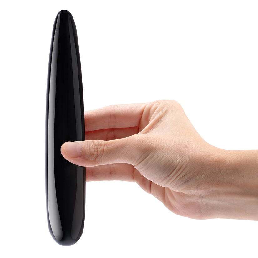 Le Wand Crystal Slim Wand-Black Obsidian