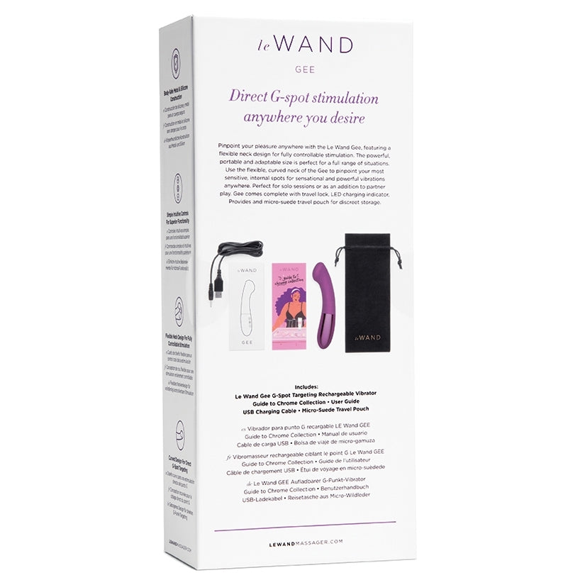 Le Wand Chrome GEE-Cherry