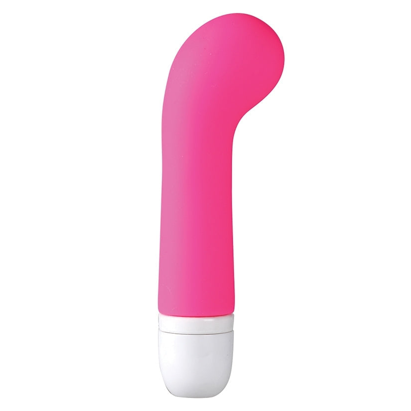 Maia Ava Silicone G-Spot Vibe-Neon Pink