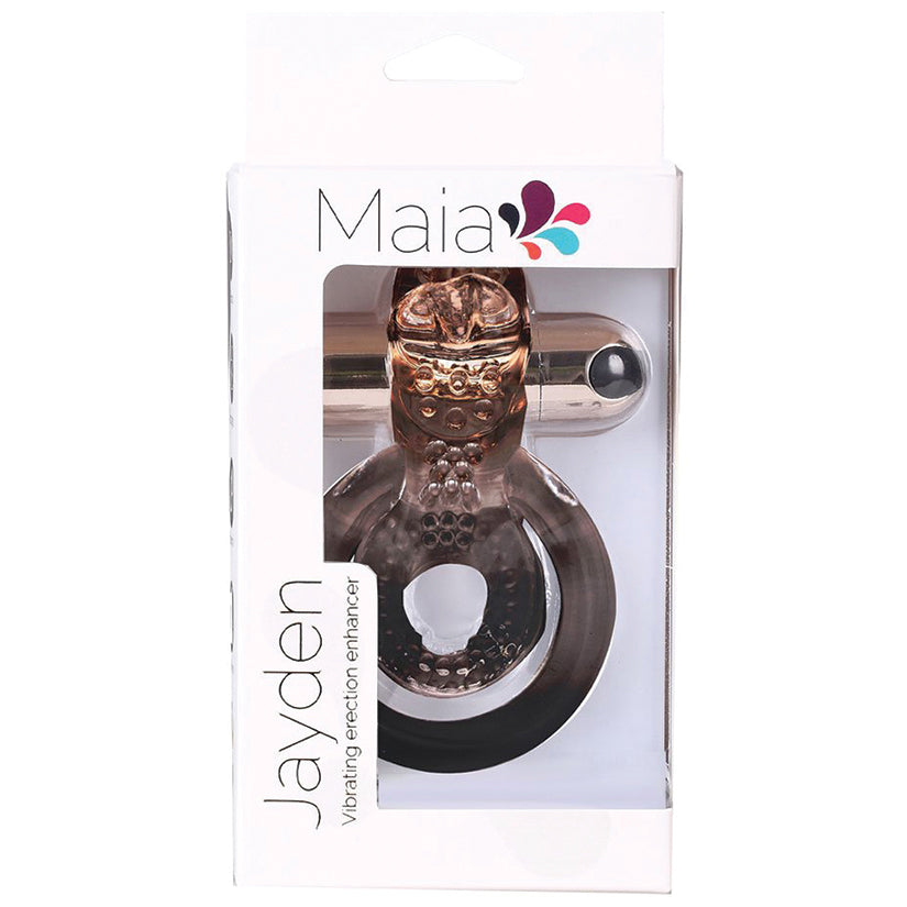 Maia Jayden Vibrating Erection Enhancer-Rose Gold