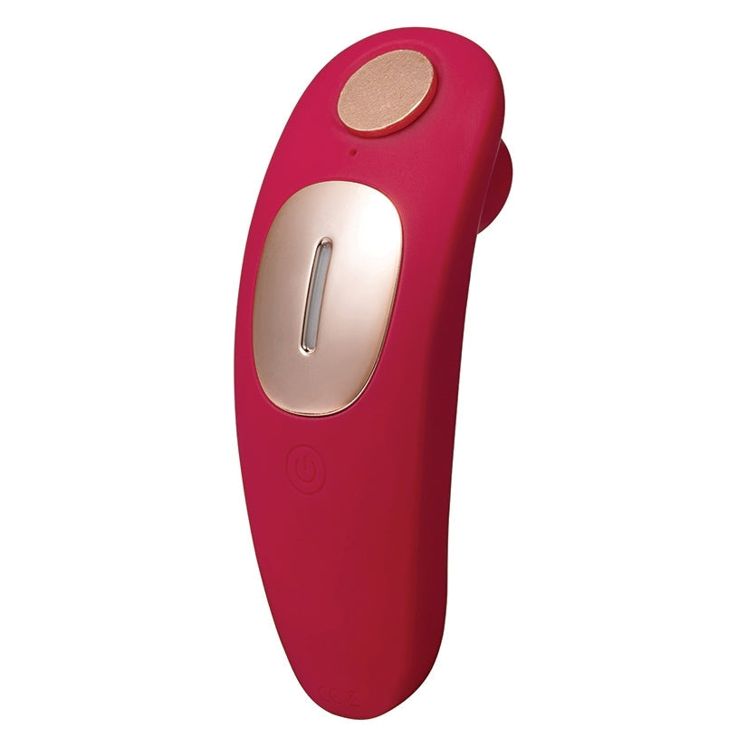 Maia Remi Remote Control Suction Vibe-Red