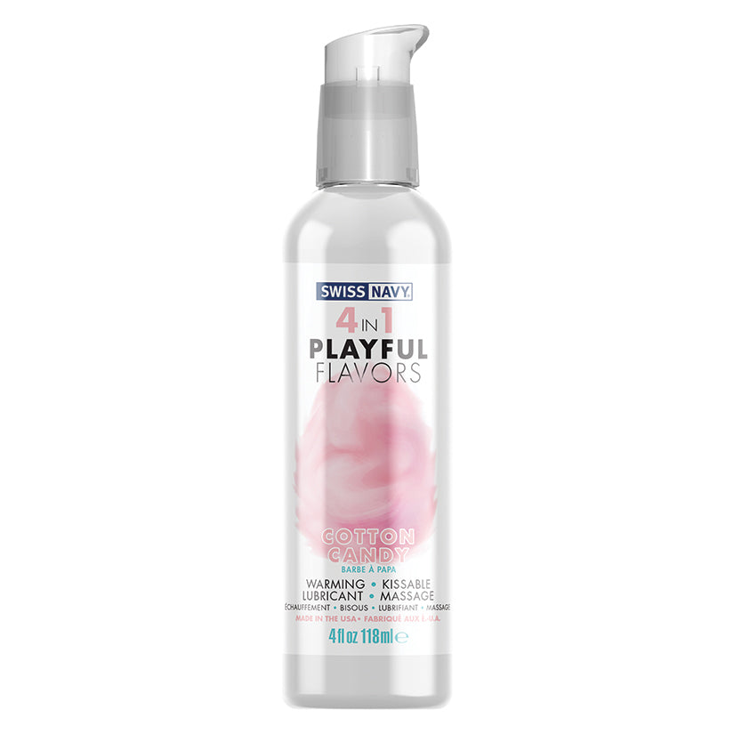 Swiss Navy 4 In 1 Playful Flavors-Cotton Candy 4oz