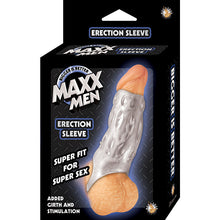 Load image into Gallery viewer, Maxx Men Erection Sleeve-Clear
