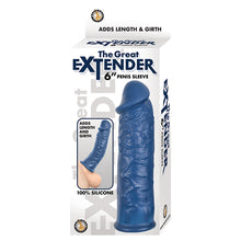 Load image into Gallery viewer, The Great Extender Penis Sleeve-Blue 6
