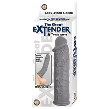 Load image into Gallery viewer, The Great Extender Penis Sleeve-Grey 6
