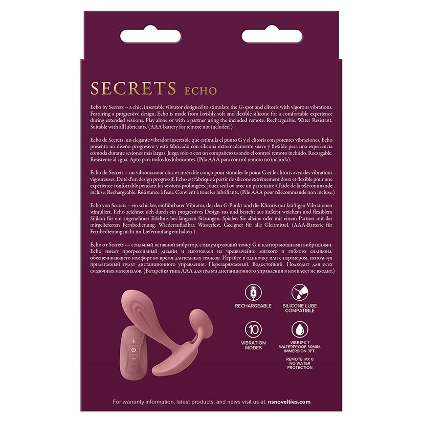 Secrets Echo-Dusty Rose