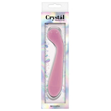 Load image into Gallery viewer, Crystal Premium Glass G Spot Wand-Pink
