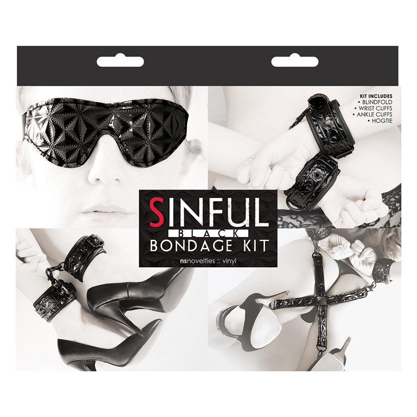 Sinful Bondage Kit-Black