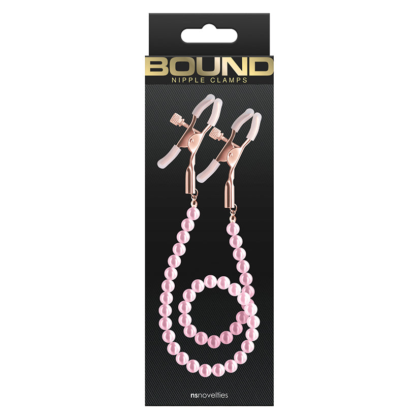 Bound Nipple Clamps DC1-Pink