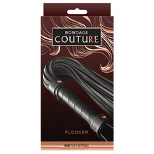 Load image into Gallery viewer, Bondage Couture Flogger-Black
