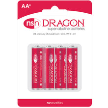 Load image into Gallery viewer, Dragon Alkaline Batteries AA (4 Pack)
