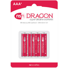 Load image into Gallery viewer, Dragon Alkaline Batteries AAA (4 Pack)
