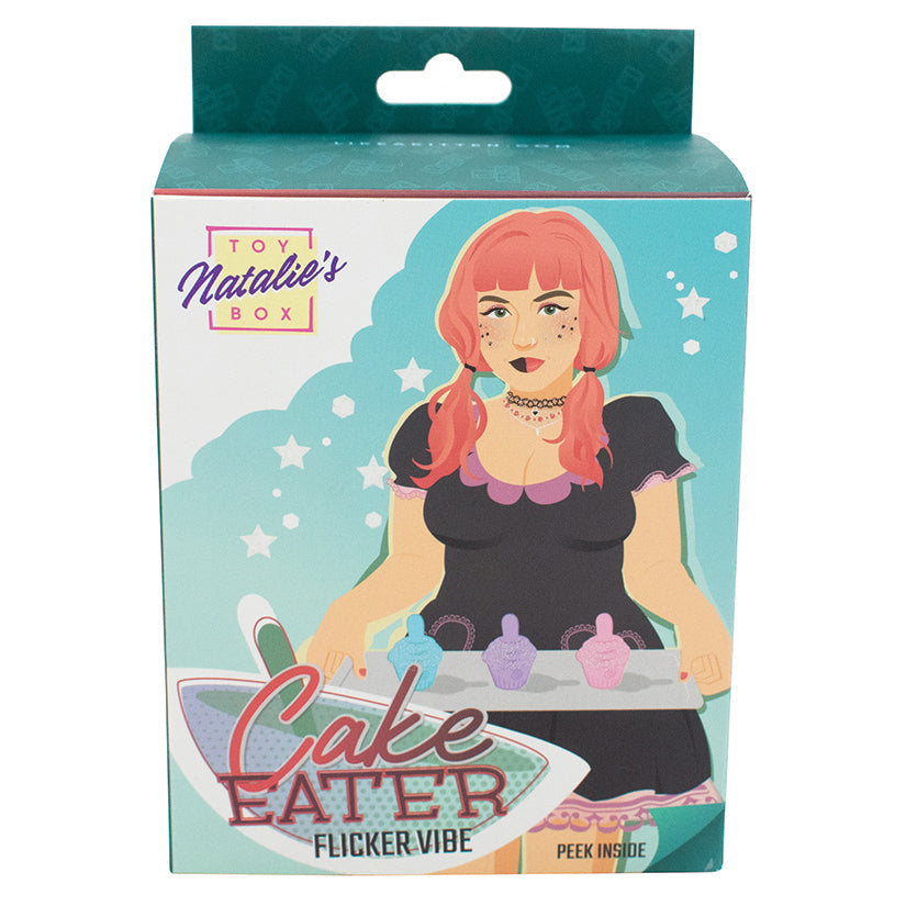 Natalie's Toy Box Cake Eater Clit Flicker Stimulator-Blue